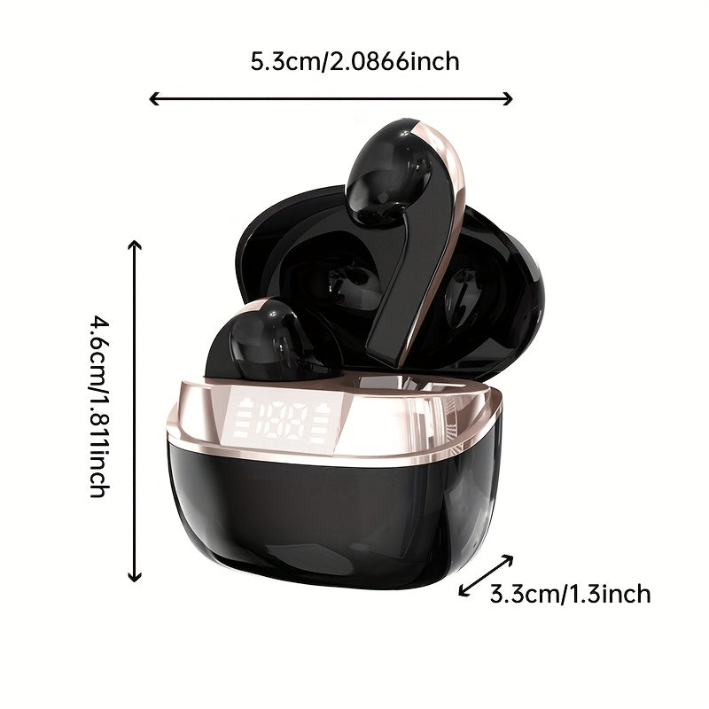Acer TWS Wireless Earbuds with Deep Bass Stereo Sound + Call Noise Reduction, Long Battery Life, In-Ear Design for Sports And Running, Low Latency Gaming Mode, HIFI Audio, Lightweight Touch Control Design, Stylish Appearance