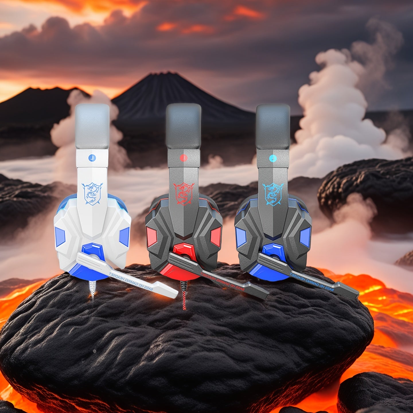 Great Items for Gaming, Over-Ear Gaming Headphones, Minimalist Design, PS5 Gaming Headset, Stylish And Easy, Suitable for Everyone Regardless of Age Or Gender