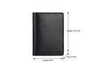 Ultra-Thin Genuine Cowhide Leather Card Holder Wallet