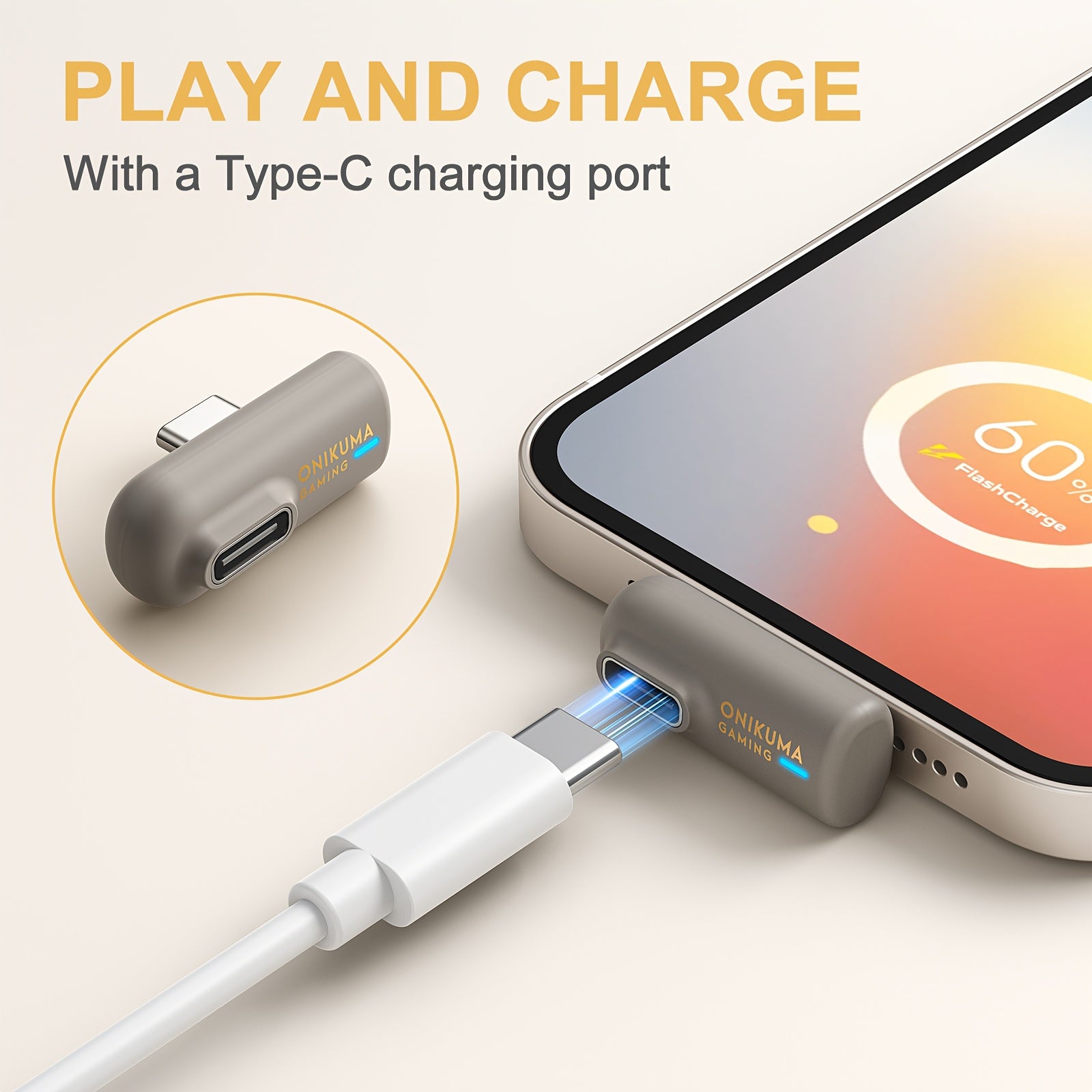 ONIKUMA 2.4G Wireless Gaming Headset with ANC+ENC HD Microphone, Ultra-Low Latency, Long Battery Life Charging Case Compatible with PS5/4, 2.4GH zwireless Dual-Mode Headset Compatible with Mobile Phones, Tablets, Laptops, Mus