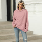 Casual Oversized Kangaroo Pocket Hoodie