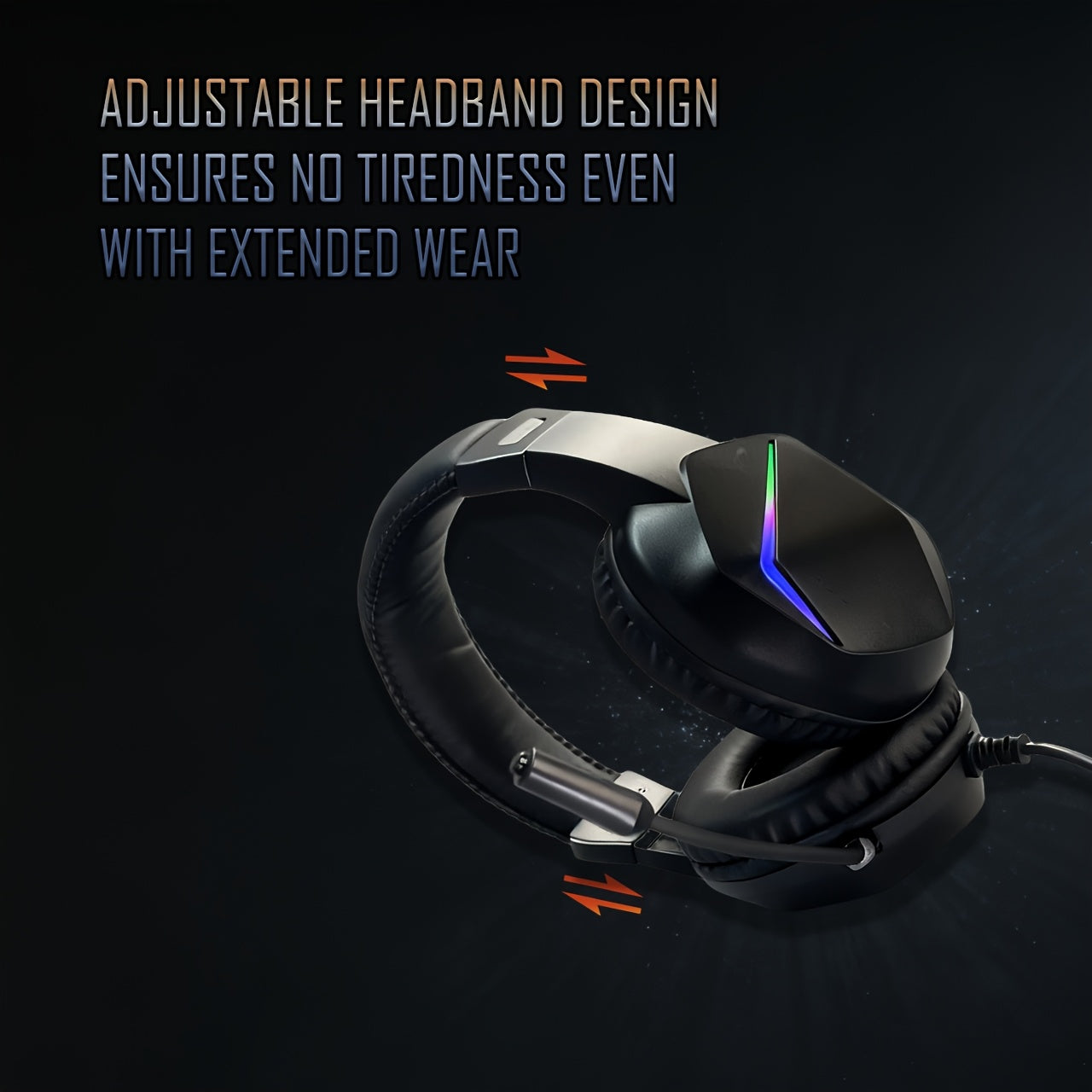 for PS5/PS4/Xbox One Wired Gaming Headphones with Noise Cancelling Headset, - Plug & Play, -Free Cable, Compatible for PC, Online Meetings & Gifts (Call & in-game)