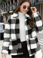Classic Buffalo Plaid Button-Down Shirt Jacket