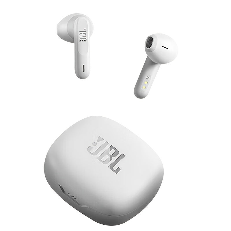 JBL WAVE FLEX True Wireless Earphones Semi-In-Ear Music Calling Noise Reduction Sports High-Quality Earphones, Comfortable Earphones, Built-in Microphone