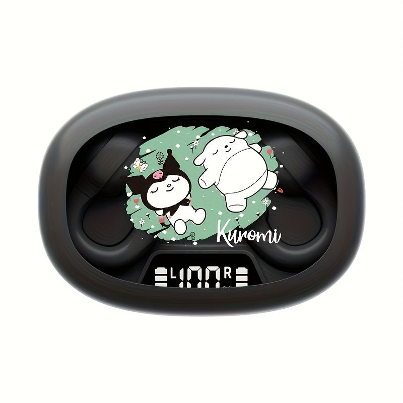 SANRIO X134.62 cm-Ear Wireless Wireless Headphones | Cute, Compact Design with Noise Cancellation, Touch Controls, USB Charging, Compatible with Cellphones, Ideal for Women'S Birthday Gifts and Daily Use