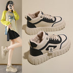 Chunky High-Top Platform Streetwear Sneakers
