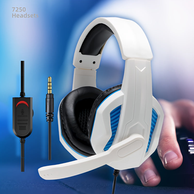 1 X G9 Dual Microphone Comfortable Noise-Canceling Wired Gaming Headset for PUBG, Suitable for Calls, Leisure, Fitness, Sports, and Gaming, Compatible with Mobile Phones and PC Laptops