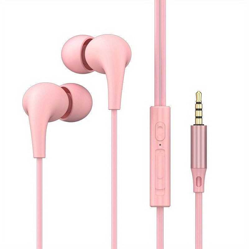 Wired Earbuds with Type-C And 3.5Mm Jack Featuring Hifi Bass, Stereo Sound, Volume Control, And Microphone, Compatible with for galaxy S25, S24, S23 Ultra, And Iphone 16, 15 Pro Max