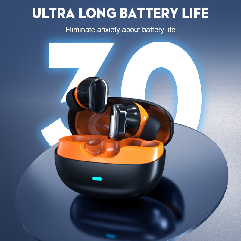 ULMIED New Design True Wireless In-Ear Sports Music Headphones TWS HIFI Bass Stereo Calling Earphones for Android Mobile Gaming Couples Headsets Halloween, Top Choice