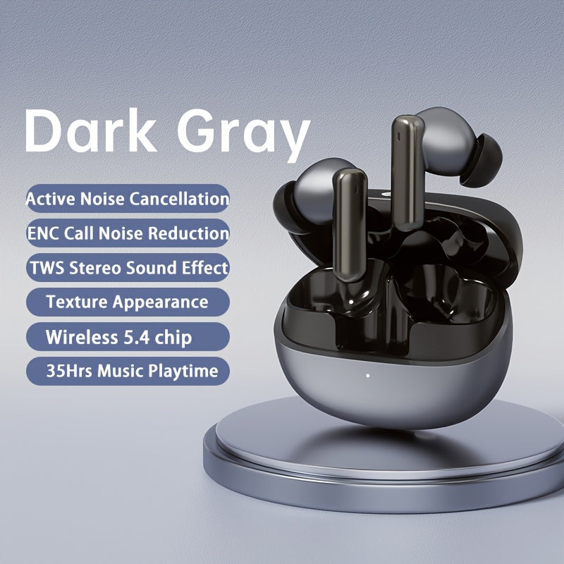 HP Official TWS Wireless Earbuds, Immersive Stereo Sound with Deep Bass, Low-Latency Mode for Gaming, Clear Call Noise Cancellation, AllDay Comfortable Fit for Study/Work/Sports, Multi-Device Compatible, Great Tech Gift for C