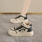 Chunky High-Top Platform Streetwear Sneakers