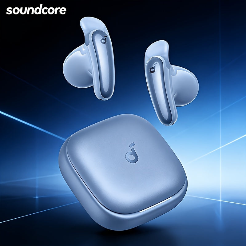 Soundcore by Anker Liberty Buds Semi-in-ear Wireless Earbuds, Deep Noise-canceling, HiFi Lossless Sound Quality, Spatial Audio, High-quality Headphones Suitable for Apple, Xiaomi, and Huawei