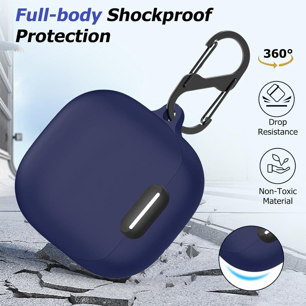 for Anker Soundcore Liberty 4 NC Case Compatible - Soft Shockproof Cover with Scratch & Impact Protection, Precise Button Cutouts, Snug Fit Protective Case for Anker Soundcore Liberty 4 NC Wireless Earbuds (1 Color) - Ideal G
