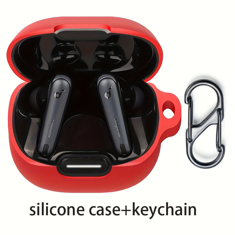 for Anker Soundcore Liberty 4 NC Case Compatible - Soft Shockproof Cover with Scratch & Impact Protection, Precise Button Cutouts, Snug Fit Protective Case for Anker Soundcore Liberty 4 NC Wireless Earbuds (1 Color) - Ideal G