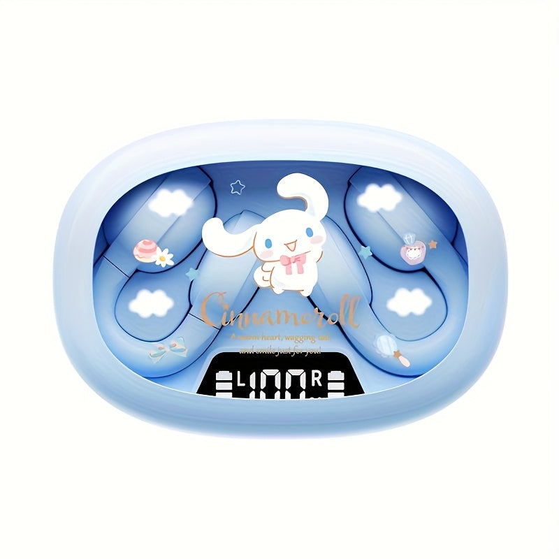 SANRIO X134.62 cm-Ear Wireless Wireless Headphones | Cute, Compact Design with Noise Cancellation, Touch Controls, USB Charging, Compatible with Cellphones, Ideal for Women'S Birthday Gifts and Daily Use