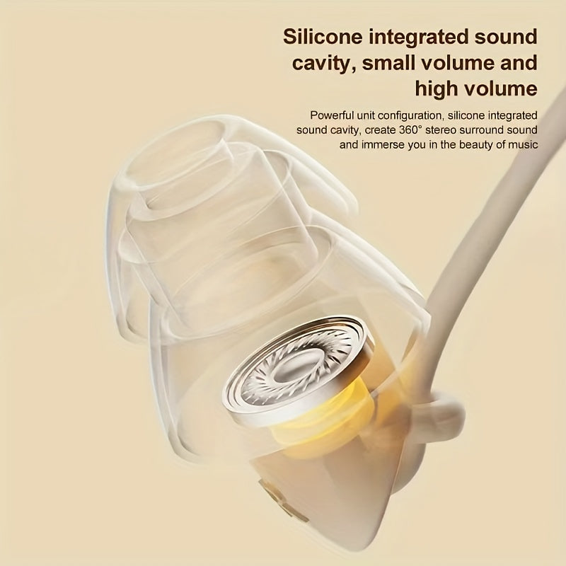 ASMR Sleep Aid Wired Earphones, In-Ear Design for Side Sleeping with Sound Isolation And Noise Reduction, Compatible with Phones, Computers, Gaming, Karaoke, Featuring Inline Controls with a Microphone, High Sound Quality, Ca