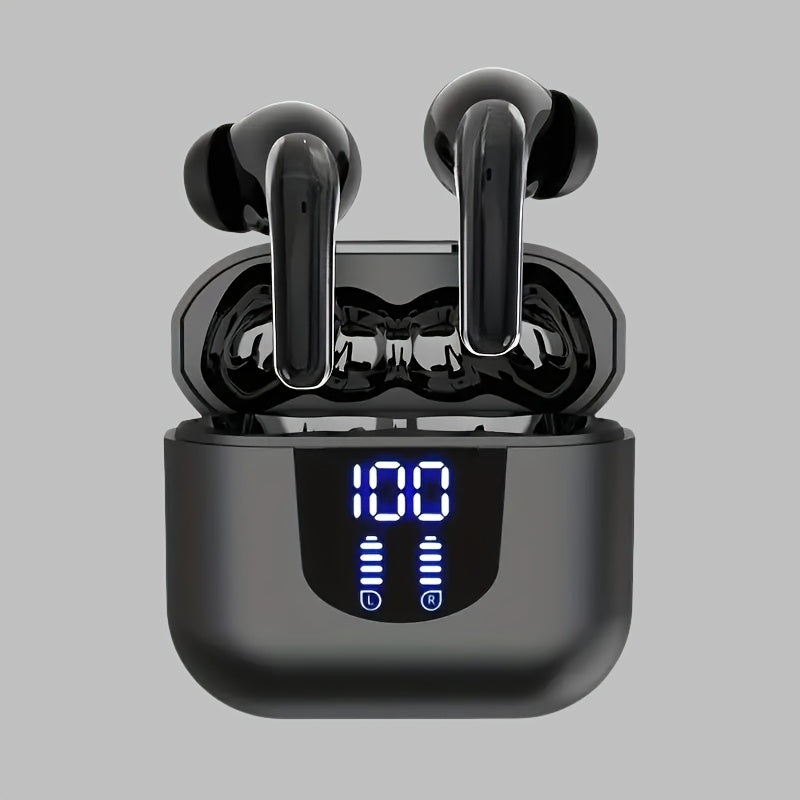 New Style True Wireless music in-Ear Headphones couples sports mini Earbuds video TWS 9D HIFI Stereo HD calling Stereo Cortical Earphones for Android for iphone music Cellphone smart Earpieces headphones