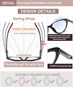 Ins Trendy Cold Tea Brown Square Transparent Frame, Ultra Light Slimming Daily Fashion Shades