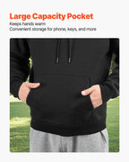 Classic Brushed Fleece Pullover Hoodie