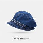 Jean Fisherman Hat Women's Short Brim Beret Bucket Hat