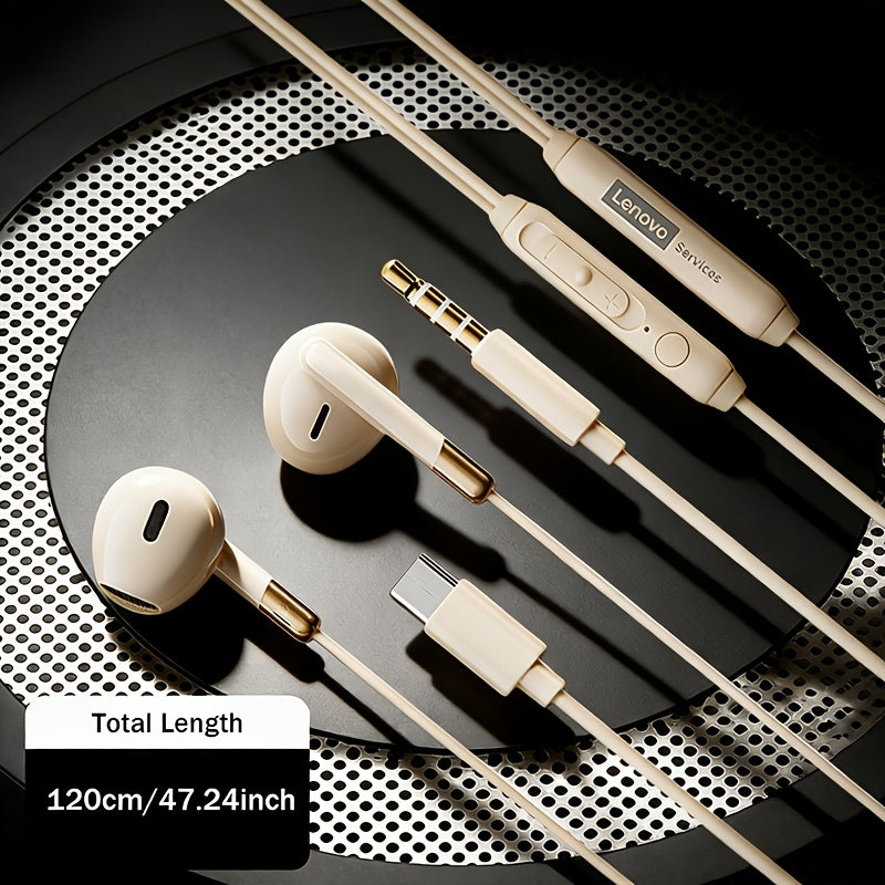 Lenovo Y106 Headphones Earphones Headset Earbuds for Office Workers Being Perfect for Clear Calls and High-Sensitivity Microphone 2025 Trending Wired Peripheral