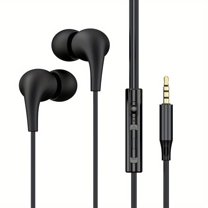 Wired Earbuds with Type-C And 3.5Mm Jack Featuring Hifi Bass, Stereo Sound, Volume Control, And Microphone, Compatible with for galaxy S25, S24, S23 Ultra, And Iphone 16, 15 Pro Max