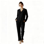 Classic Button-Down Cotton Pajama Set