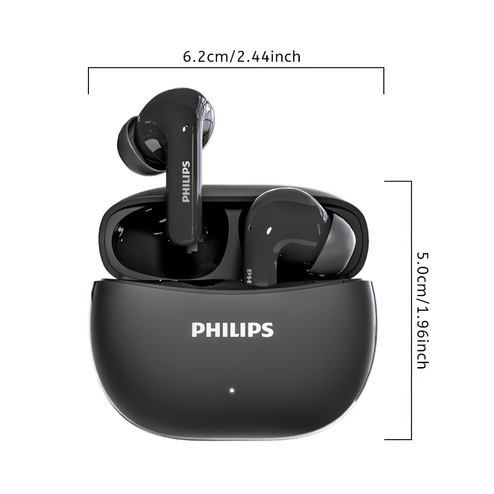 2025 Model Philips Wireless Headphones | Wireless stereo sound, newly upgraded to version V6.0, extremely long battery life, noise reduction function, comfortable to wear | Universal compatibility, latest model