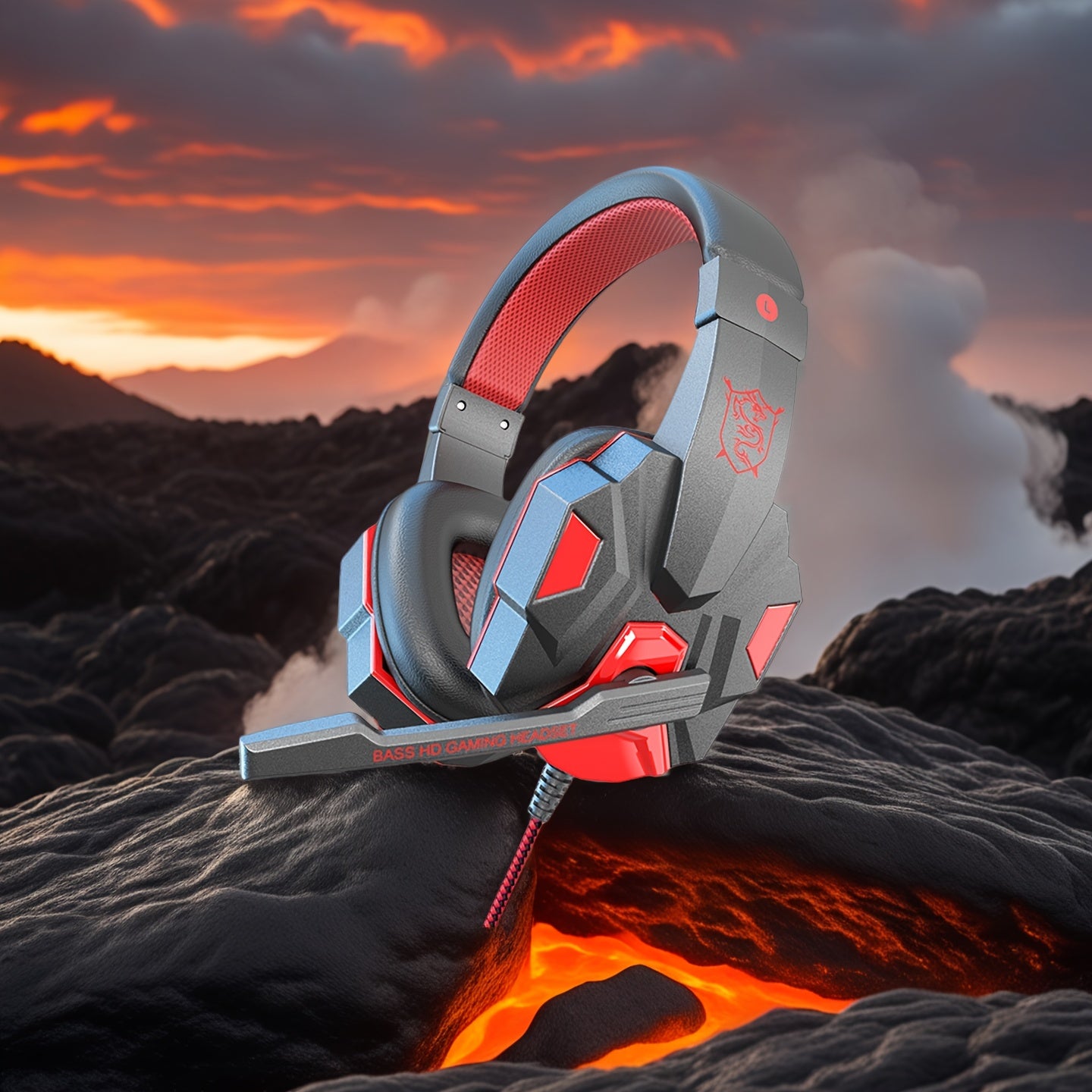 Great Items for Gaming, Over-Ear Gaming Headphones, Minimalist Design, PS5 Gaming Headset, Stylish And Easy, Suitable for Everyone Regardless of Age Or Gender