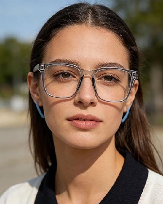 Firmoo Blue Light Glasses For Women, Men Stylish Big Frame Blue Light Blocking Glasses For Computer
