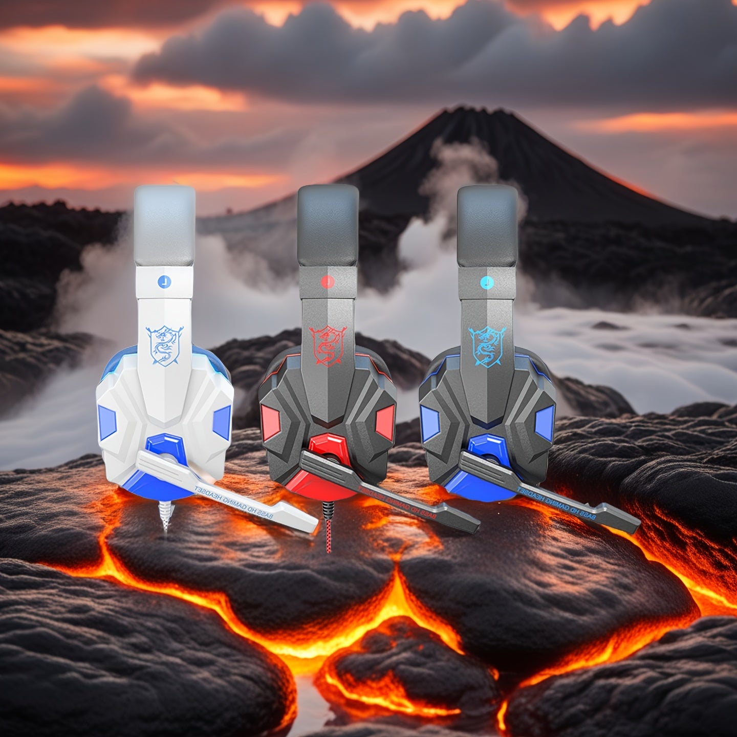 Great Items for Gaming, Over-Ear Gaming Headphones, Minimalist Design, PS5 Gaming Headset, Stylish And Easy, Suitable for Everyone Regardless of Age Or Gender