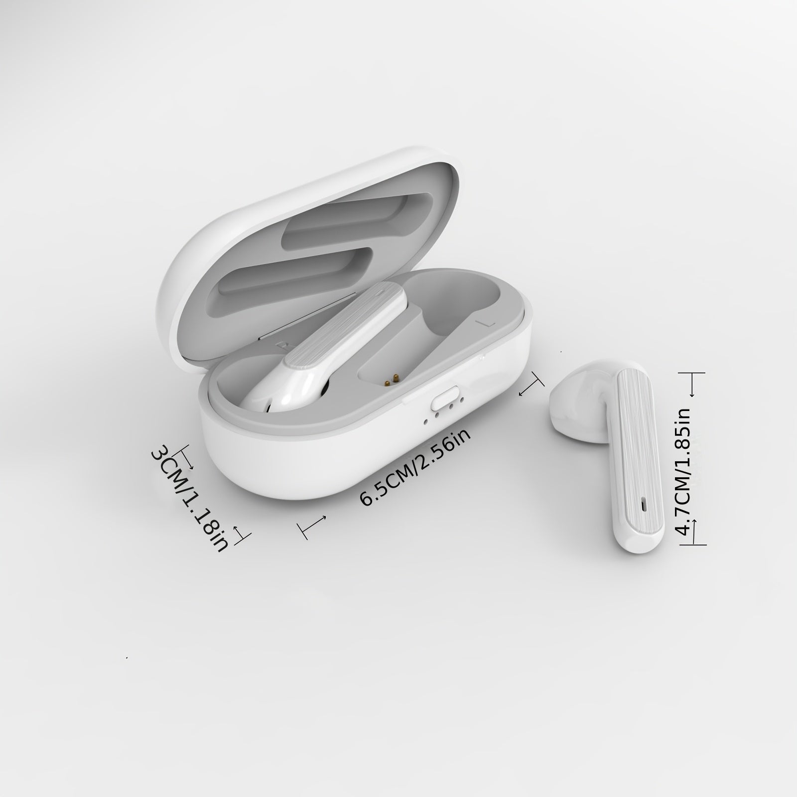 These Semi-Open Earphones Are TWS Wireless Earbuds That Offer Deep Bass Stereo Sound And Call Noise Cancellation. They Feature an Ultra-Long Battery Life, Making Them Perfect for Sports And Running