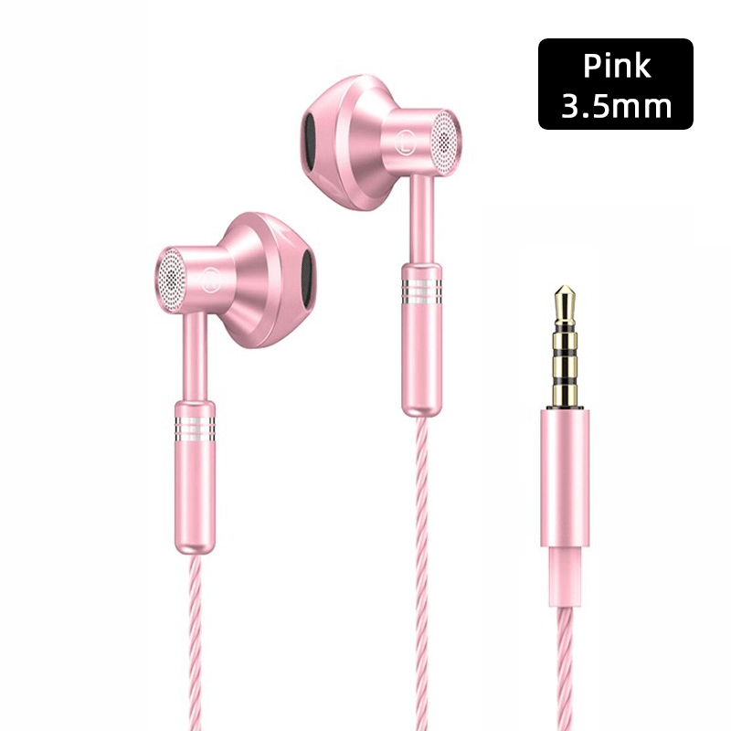 Wired Earbuds Featuring Hifi Bass Stereo Volume Control And HD Microphone, Compatible with for iphone 15 And Samsung Galaxy, Equipped with 3.5Mm And Type C Connectors