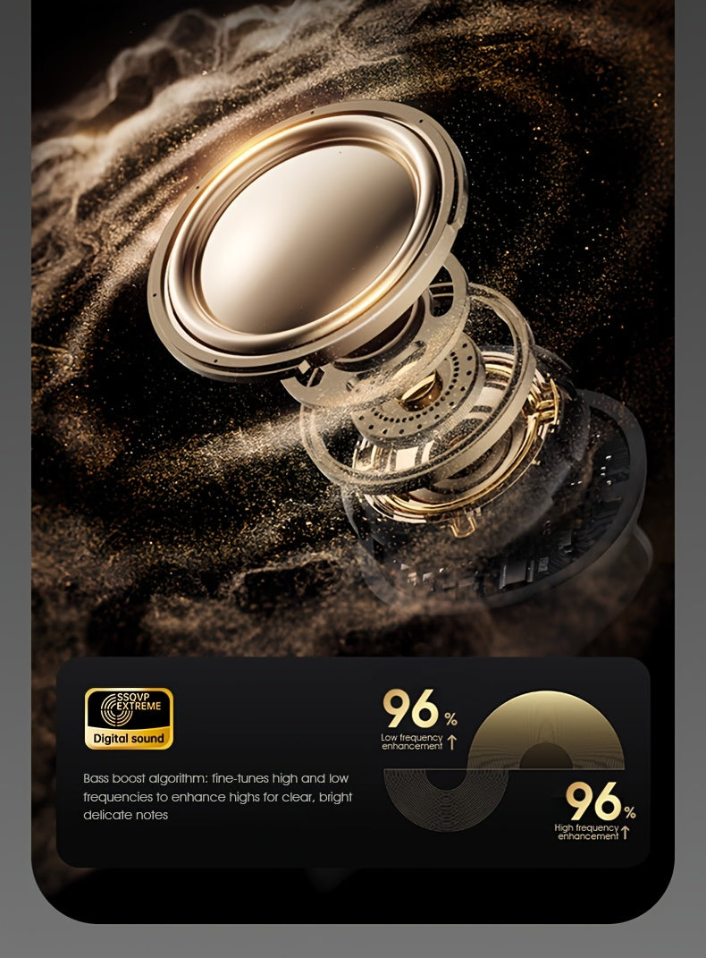 Acer TWS Wireless Earbuds with Deep Bass Stereo Sound + Call Noise Reduction, Long Battery Life, In-Ear Design for Sports And Running, Low Latency Gaming Mode, HIFI Audio, Lightweight Touch Control Design, Stylish Appearance