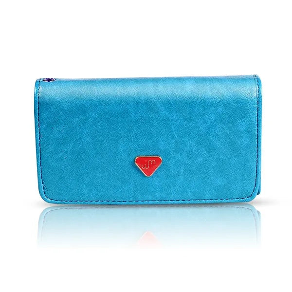 Slim PU Leather Wristlet Wallet and Clutch Purse