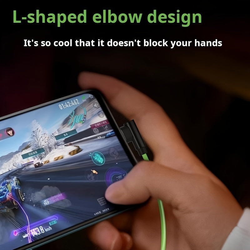 Professional Gaming Headphones | In-ear Wired, Low Latency, High-Definition Calls, Tangle-Free Cable, Microphone with Line Control, 3.5mm Round Jack and Type-C Flat Jack, Suitable for Most Mobile Phones, Ideal for Gaming, Mus