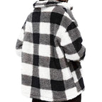 Classic Buffalo Plaid Button-Down Shirt Jacket