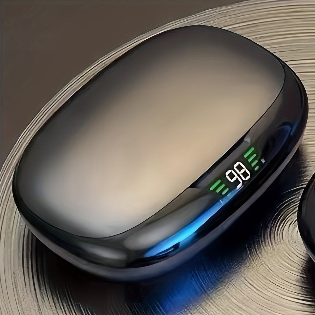 2025 Upgraded 5.49 Chip, Open Wireless Earbuds, Low Latency Gaming Earbuds, Built-in 300mAh Battery, 72-Hour Battery Life, Sports Ear Hook Wireless Earbuds, Suitable for Running and Fitness, In-Ear Earbuds, Deep Bass. Instant