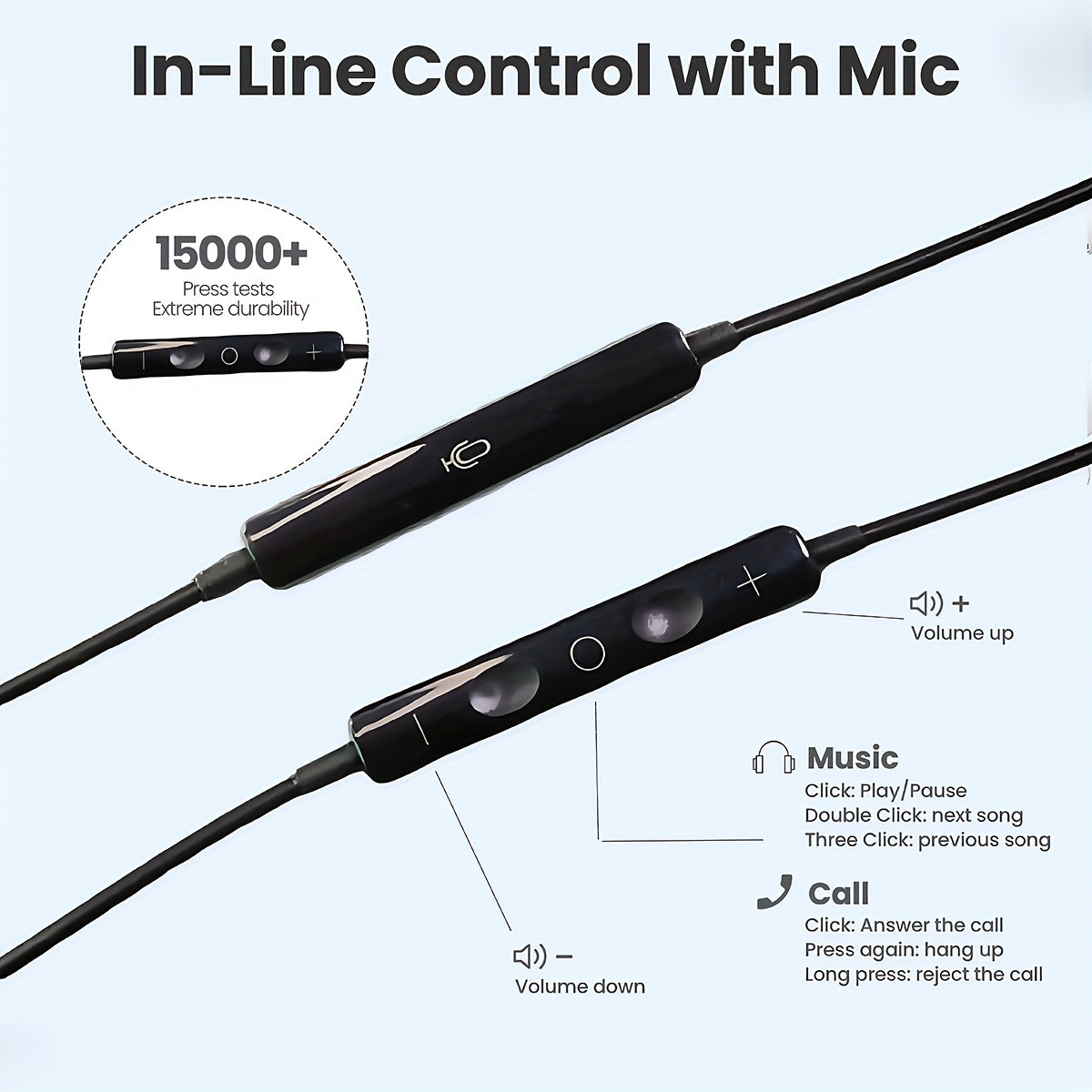 Wired Headphones Compatible with iPhone Earbuds with 3.5mm Or USB Type C Plug Earphones Built-In Microphone & Volume Control Compatible with iPhone/iPad/Android/Laptop/PC/Computer for Samsung And Other 3.5mm Or USB Type C Jac