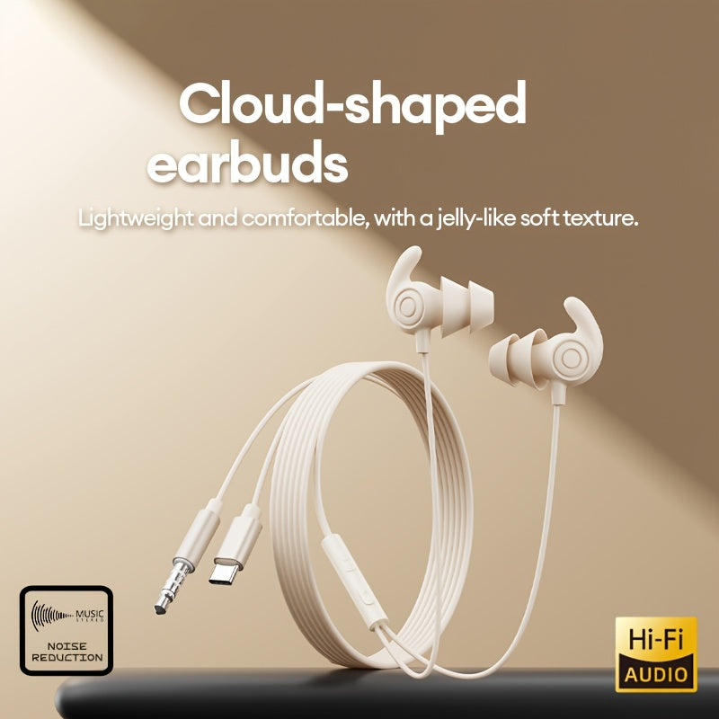 Lenovo YF40 3.5mm In-Ear Headphones | Casual Audio Enthusiasts and Relaxation Seekers, Master-Level Tuned Original Sound Quality, Double-Layer Sound-Isolating Ear Tips, Wired, 2025 Hot Item