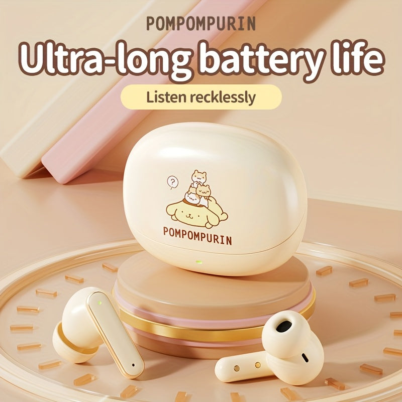 Sanrio Q58.42 cm-Ear Headphones, Wireless Wireless, Cute And Lightweight, Perfect for Sports, Workouts, Travel, And Birthday Gifts