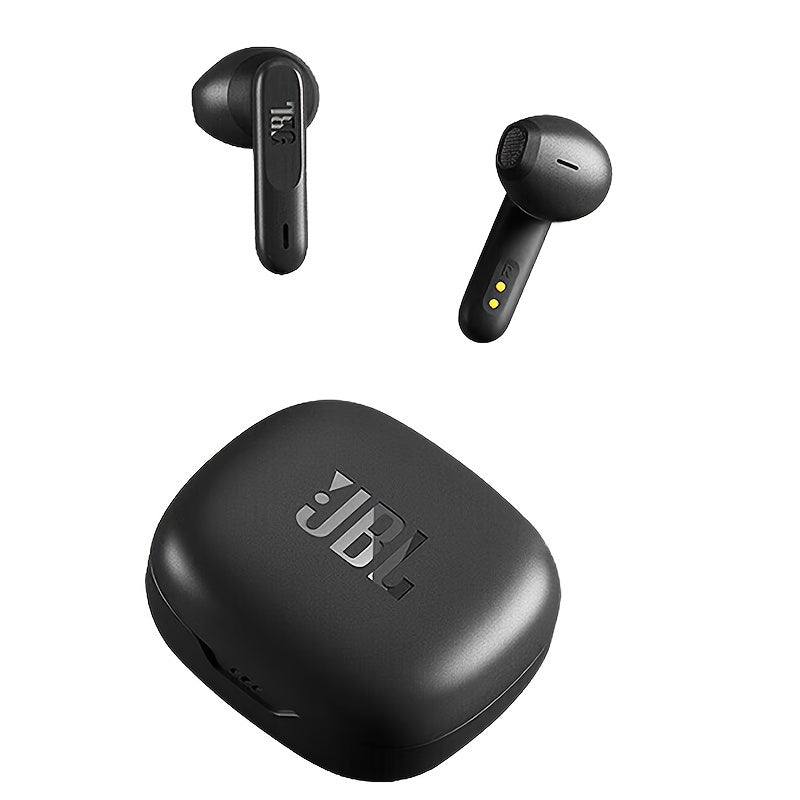JBL WAVE FLEX True Wireless Earphones Semi-In-Ear Music Calling Noise Reduction Sports High-Quality Earphones, Comfortable Earphones, Built-in Microphone