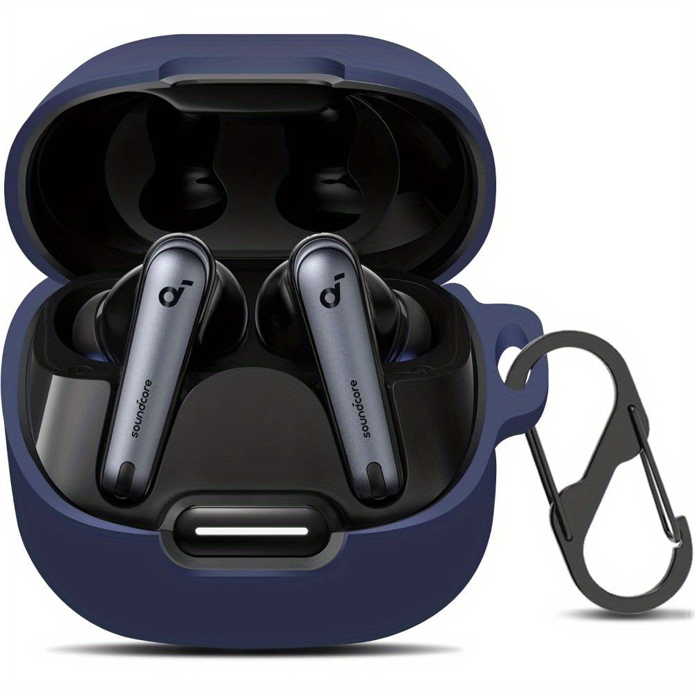 for Anker Soundcore Liberty 4 NC Case Compatible - Soft Shockproof Cover with Scratch & Impact Protection, Precise Button Cutouts, Snug Fit Protective Case for Anker Soundcore Liberty 4 NC Wireless Earbuds (1 Color) - Ideal G