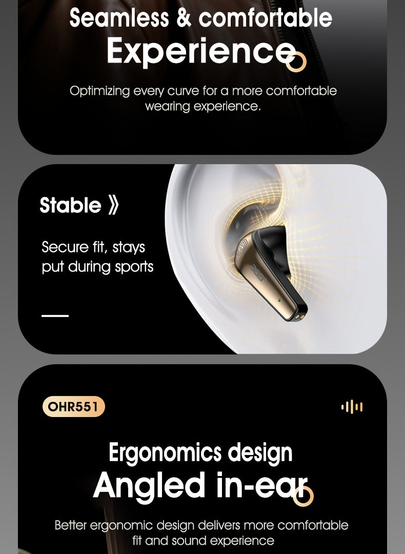 Acer TWS Wireless Earbuds with Deep Bass Stereo Sound + Call Noise Reduction, Long Battery Life, In-Ear Design for Sports And Running, Low Latency Gaming Mode, HIFI Audio, Lightweight Touch Control Design, Stylish Appearance