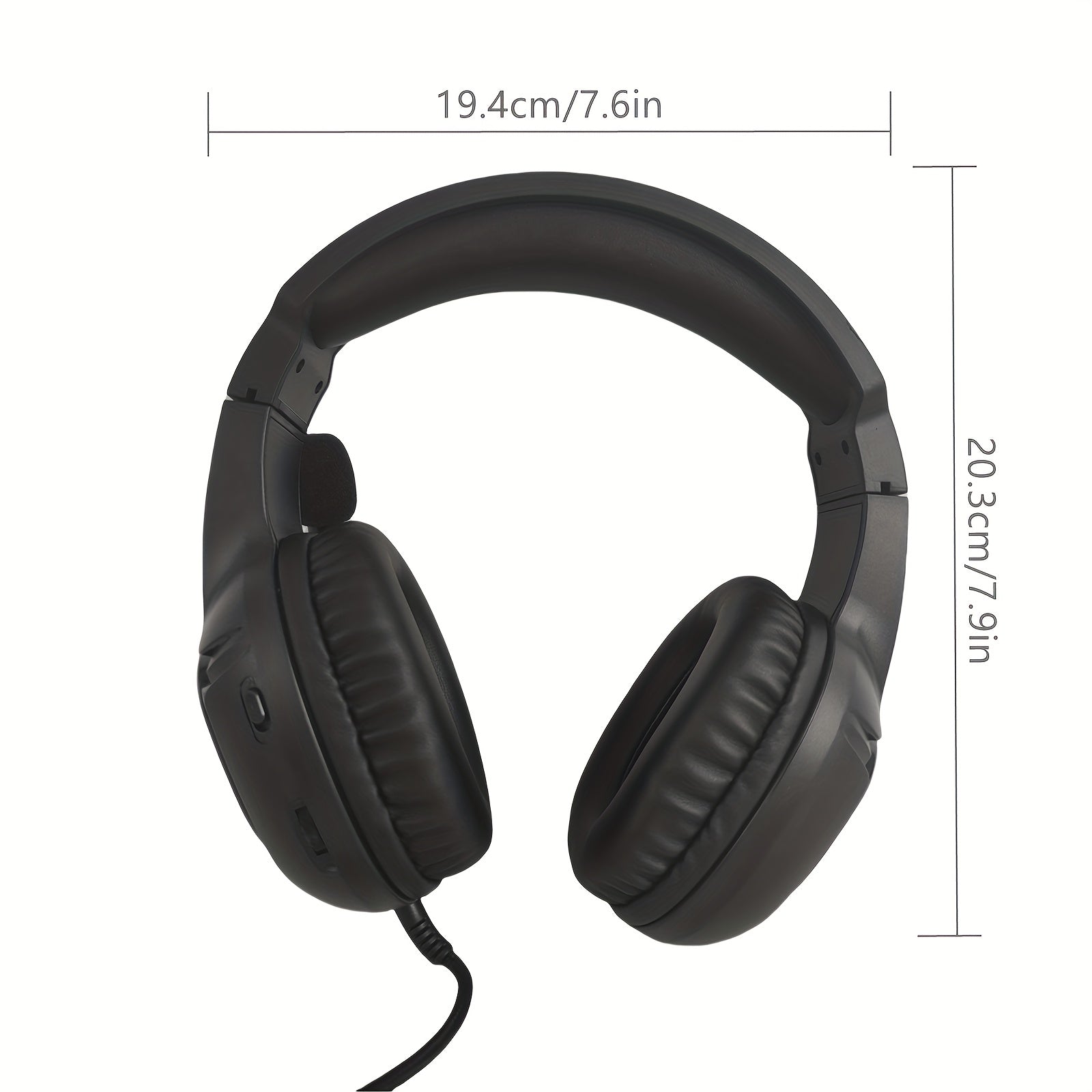 The Soulbytes S20 Over-Ear Gaming Headset Features a Wired Design with Volume/Mute Control, 7-Color Breathing Lights, And Surround Sound Effects. It Is Compatible with Mobile Phones, Desktops, And Laptops, And Can Be Used wit