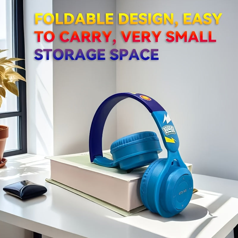 Gift Pick! Lightweight Wireless Over-Ear Headphones - The All-in-One Upgrade for Gaming, Music, Online Classes, and Meetings. Featuring Upgraded Wireless Connectivity for Lossless Sound Quality and a High-definition Pickup Mi