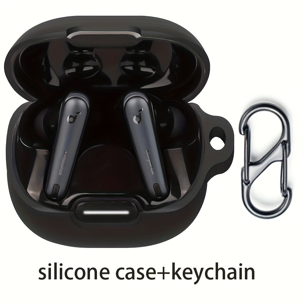 for Anker Soundcore Liberty 4 NC Case Compatible - Soft Shockproof Cover with Scratch & Impact Protection, Precise Button Cutouts, Snug Fit Protective Case for Anker Soundcore Liberty 4 NC Wireless Earbuds (1 Color) - Ideal G