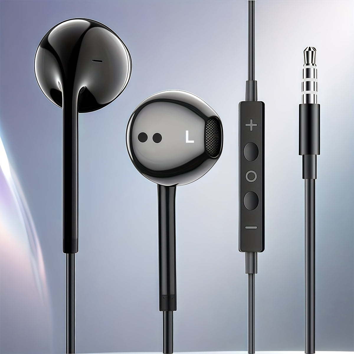 Wired Headphones Compatible with iPhone Earbuds with 3.5mm Or USB Type C Plug Earphones Built-In Microphone & Volume Control Compatible with iPhone/iPad/Android/Laptop/PC/Computer for Samsung And Other 3.5mm Or USB Type C Jac