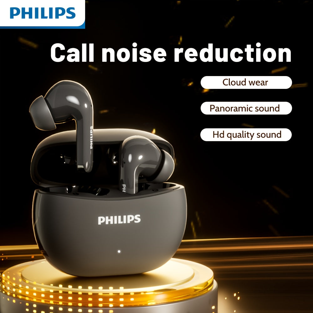 2025 Model Philips Wireless Headphones | Wireless stereo sound, newly upgraded to version V6.0, extremely long battery life, noise reduction function, comfortable to wear | Universal compatibility, latest model