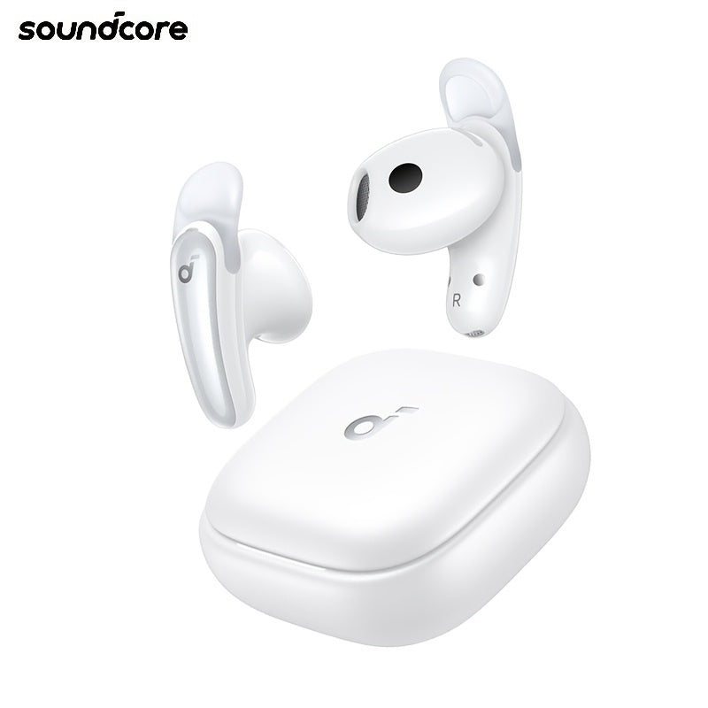 Soundcore by Anker Liberty Buds Semi-in-ear Wireless Earbuds, Deep Noise-canceling, HiFi Lossless Sound Quality, Spatial Audio, High-quality Headphones Suitable for Apple, Xiaomi, and Huawei